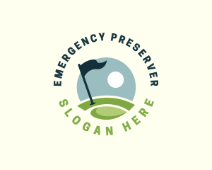 Golf  Team Tournament logo design