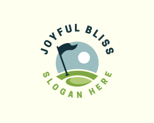 Golf  Team Tournament logo design