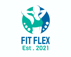 Fitness Stretching Exercise  logo