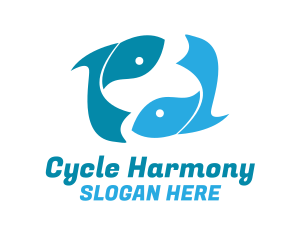 Blue Fish Cycle logo
