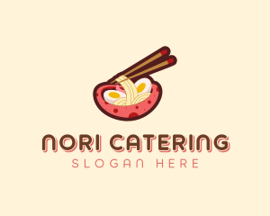 Asian Dining Noodles logo design