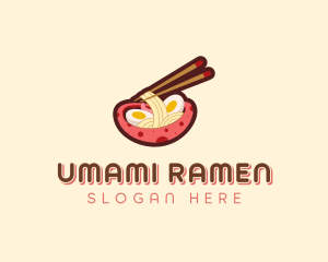 Asian Dining Noodles logo design