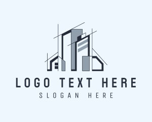 Architecture Home Building  logo