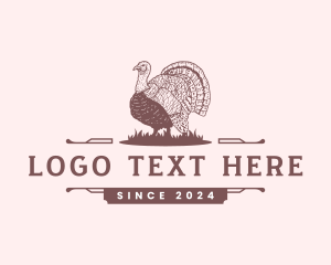 Thanksgiving Turkey Poultry logo