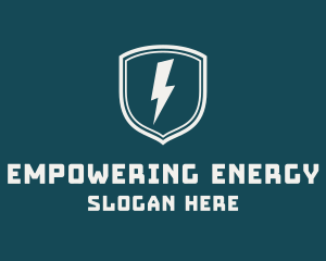 Electric Shield Energy  logo design