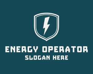 Electric Shield Energy  logo design