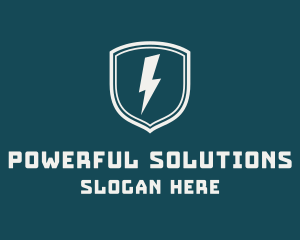 Electric Shield Energy  logo design