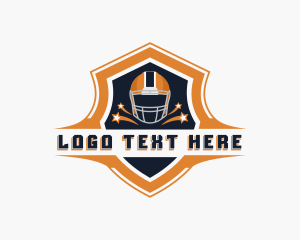 Football Sports Helmet logo