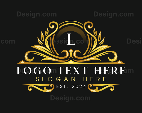 Floral Elegant Ornament Logo