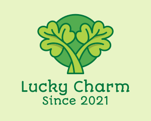 Lucky Irish Clover  logo design