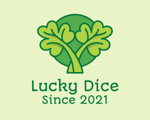 Lucky Irish Clover  logo design