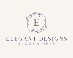 Floral Event Flower logo design