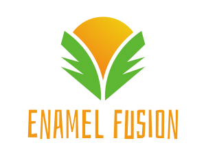 Tropical E  logo design