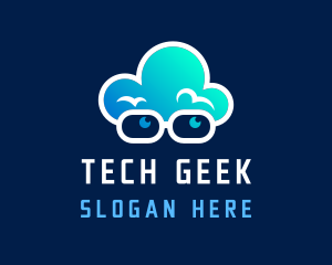 Web Geek Cloud logo design