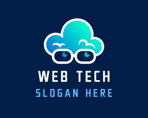 Web Geek Cloud logo design