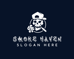 Skull Vape Smoke logo