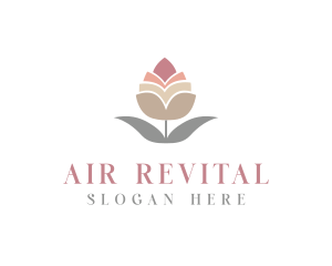 Flower Spa Cosmetics  logo design