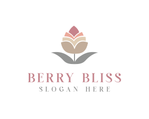 Flower Spa Cosmetics  logo design