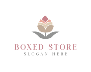 Flower Spa Cosmetics  logo design