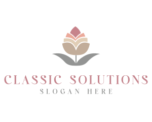 Flower Spa Cosmetics  logo design