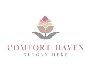 Flower Spa Cosmetics  logo design