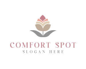 Flower Spa Cosmetics  logo design