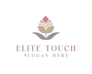 Flower Spa Cosmetics  logo design