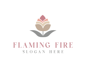 Flower Spa Cosmetics  logo design