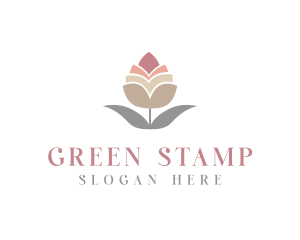 Flower Spa Cosmetics  logo design