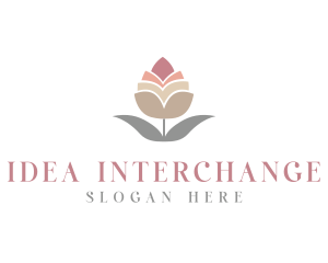 Flower Spa Cosmetics  logo design