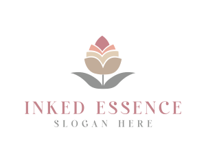 Flower Spa Cosmetics  logo design