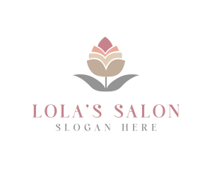 Flower Spa Cosmetics  logo design