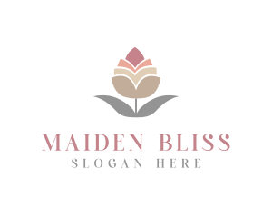 Flower Spa Cosmetics  logo design