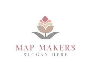 Flower Spa Cosmetics  logo design