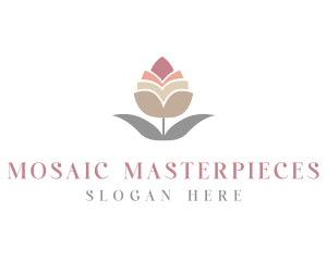 Flower Spa Cosmetics  logo design