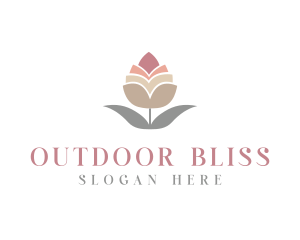 Flower Spa Cosmetics  logo design