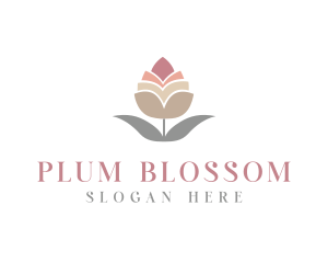 Flower Spa Cosmetics  logo design