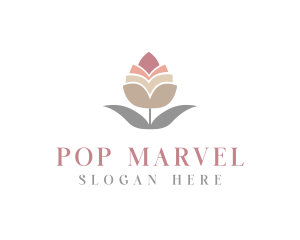 Flower Spa Cosmetics  logo design