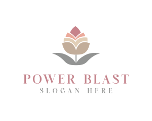 Flower Spa Cosmetics  logo design