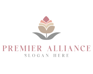 Flower Spa Cosmetics  logo design