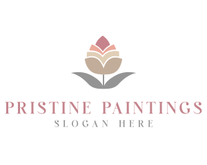 Flower Spa Cosmetics  logo design