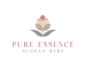 Flower Spa Cosmetics  logo design