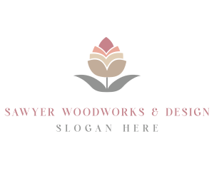 Flower Spa Cosmetics  logo design