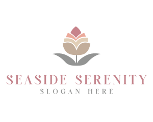 Flower Spa Cosmetics  logo design