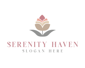 Flower Spa Cosmetics  logo design