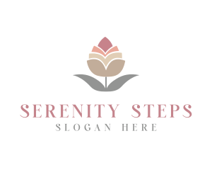 Flower Spa Cosmetics  logo design