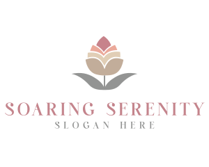 Flower Spa Cosmetics  logo design