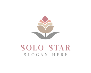 Flower Spa Cosmetics  logo design