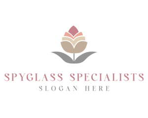 Flower Spa Cosmetics  logo design