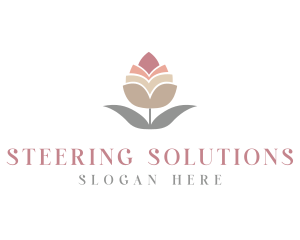 Flower Spa Cosmetics  logo design